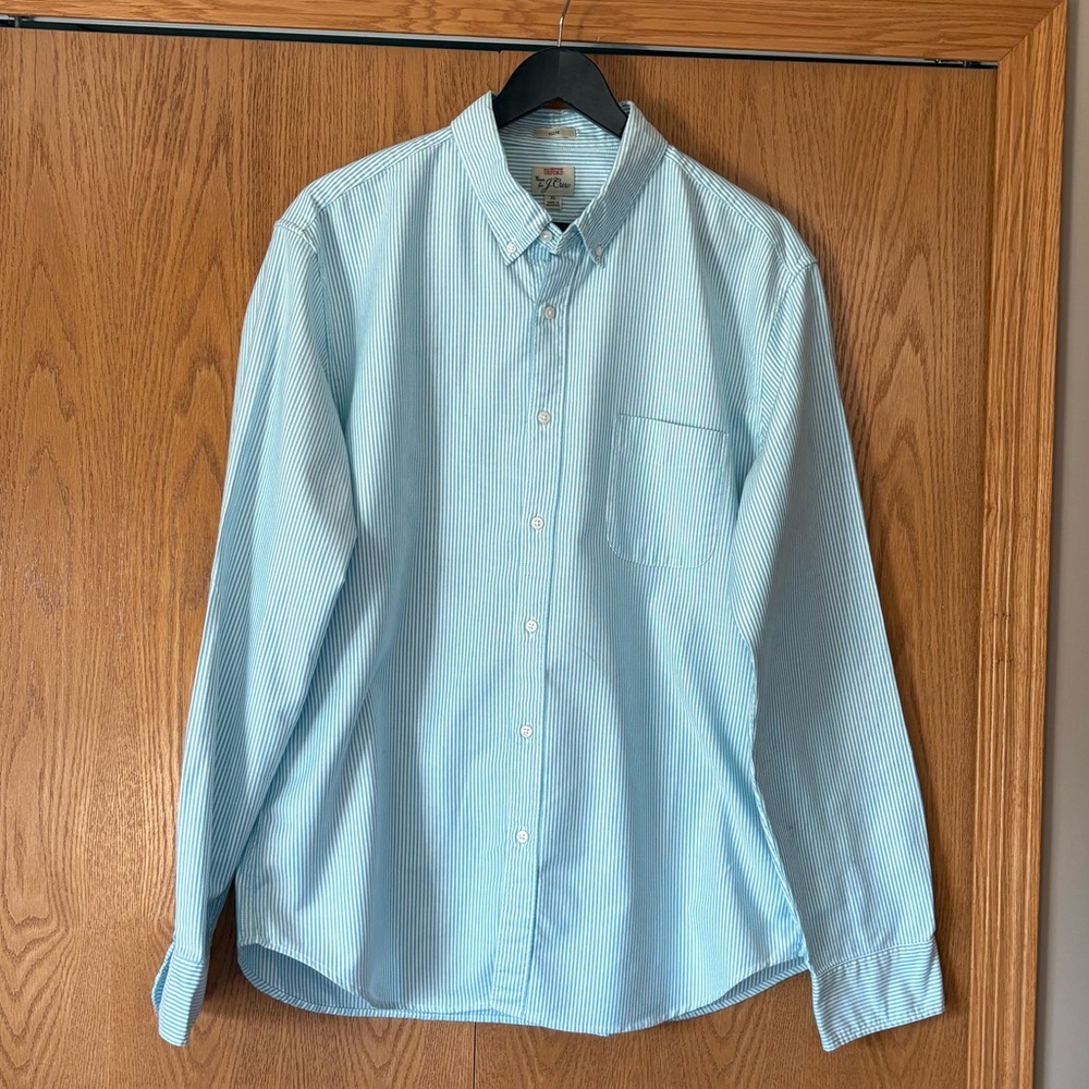 J. Crew Striped Button Down Shirt